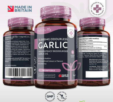 Garlic 180 Soft Gel Capsules_1