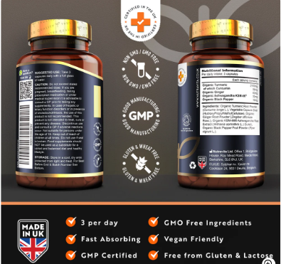 Organic Turmeric 2100mg & Ashwagandha KSM-66 ® with Ginger & Black Pepper_2