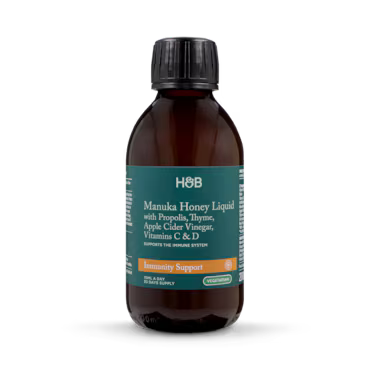 Holland & Barrett Manuka Honey Tonic + Propolis, Thyme, Apple Cider Vinegar & Vit C 200ml Liquid_0
