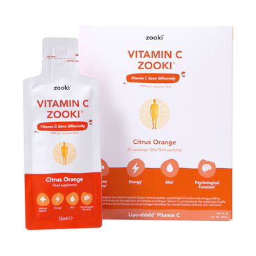 Zooki Vitamin C 1000mg 15ml 30 Sachets_0