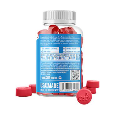 CBDfx Mixed Berry CBD Gummies 1500mg CBD 60 Gummies_1