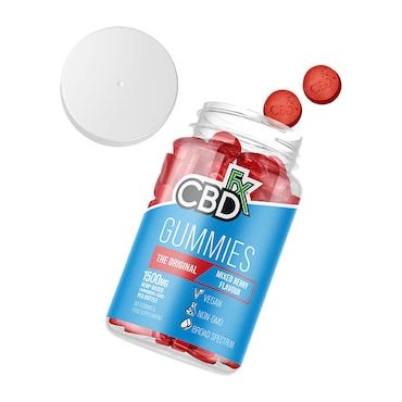 CBDfx Mixed Berry CBD Gummies 1500mg CBD 60 Gummies_2