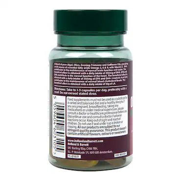 Holland & Barrett High Strength Vegan Triple Omega 3-6-9 Oil 680mg 30 Capsules_2