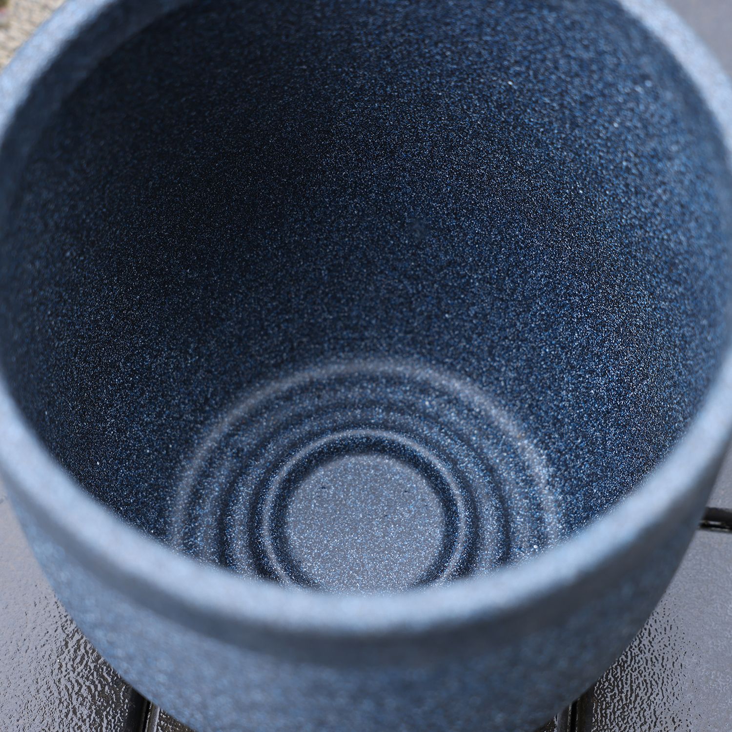 Milano Large Planters with Wheels | 12Inch Planter | Midnight Stone_3
