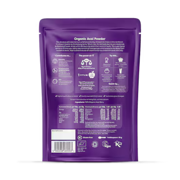 Naturya Organic Acai Powder 125g_1