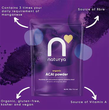 Naturya Organic Acai Powder 125g_4