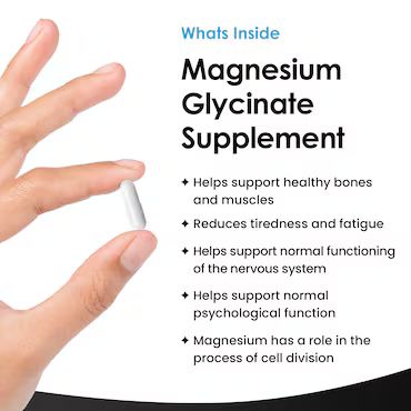New Leaf Products Magnesium Glycinate 120 Capsules_1