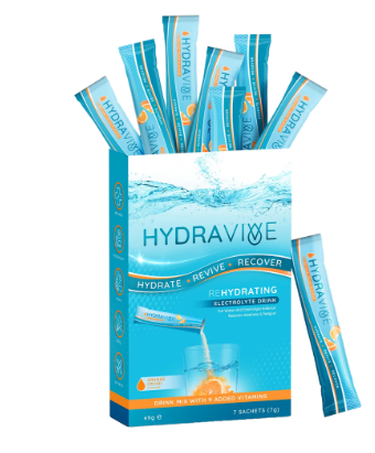 Hydravive Rapid Rehydration Electrolytes Powder - 21 Pack Orange_0