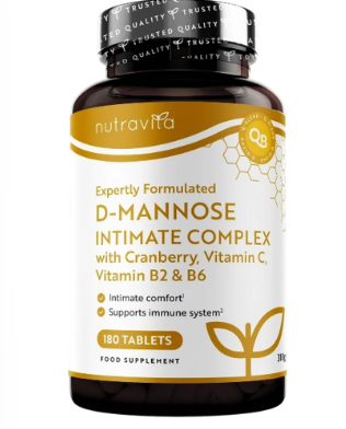 D Mannose with Cranberry, Vitamin C and Vitamin B_0