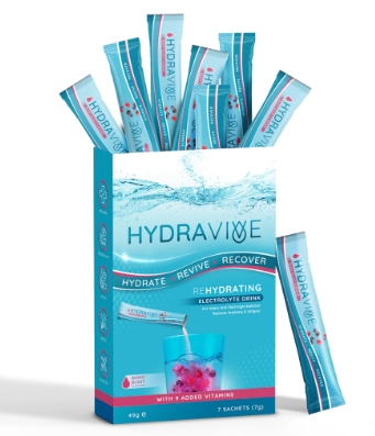 Hydravive Rapid Rehydration Electrolytes Powder - 21 Pack Berry Blast_0