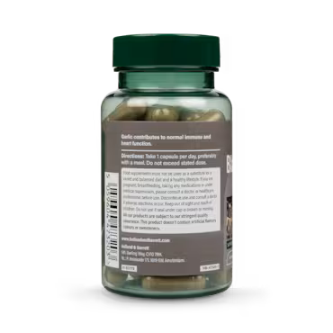 Holland & Barrett Black Garlic 6000mg 60 Capsules  _2