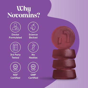 Novomins Night-Time 60 Gummies_8