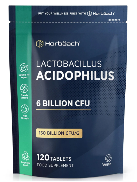 Acidophilus 6 Billion CFU | 120 Tablets_0