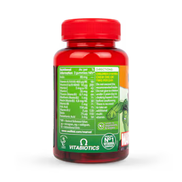 Vitabiotics Wellkid Marvel Multi-Vitamin 7-14 years 50 Vegan Soft Jellies_1