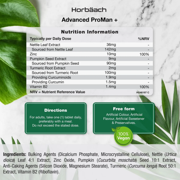 Advanced ProMan+ Supplement for Men | 120 Tablets_1
