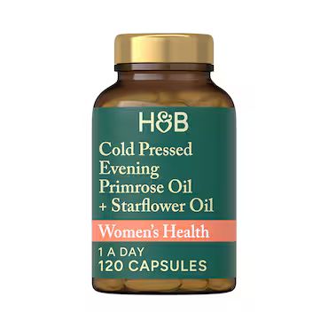 Holland & Barrett Evening Primrose & Starflower Oil 1000mg 120 Capsules_0