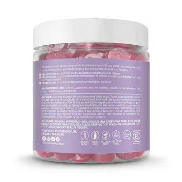 Novomins Magnesium SF Raspberry Flavoured 60 Gummies_2