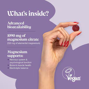 Novomins Magnesium SF Raspberry Flavoured 60 Gummies_4