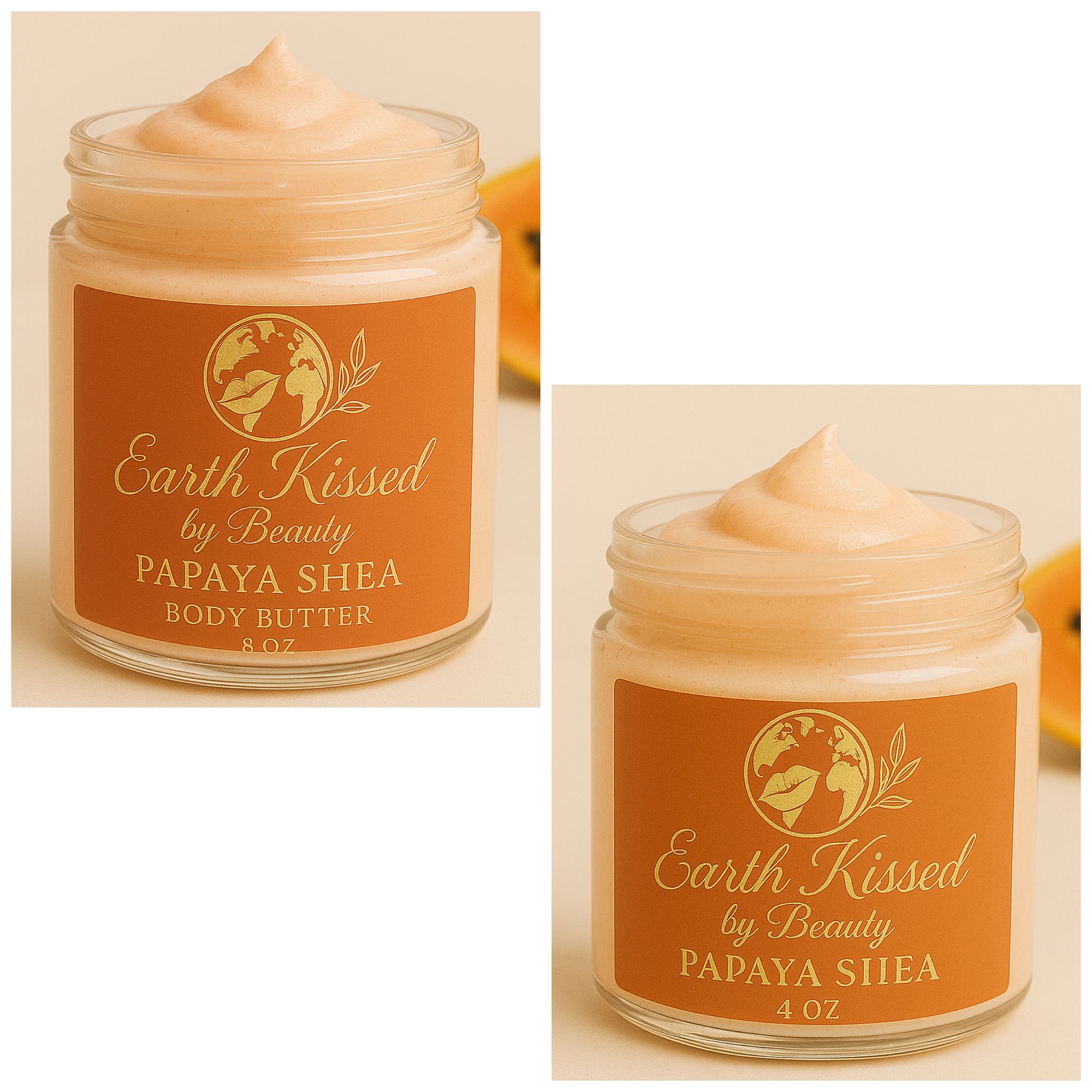 Earth Kissed by Beauty Papaya Shea Body Butter SB _0