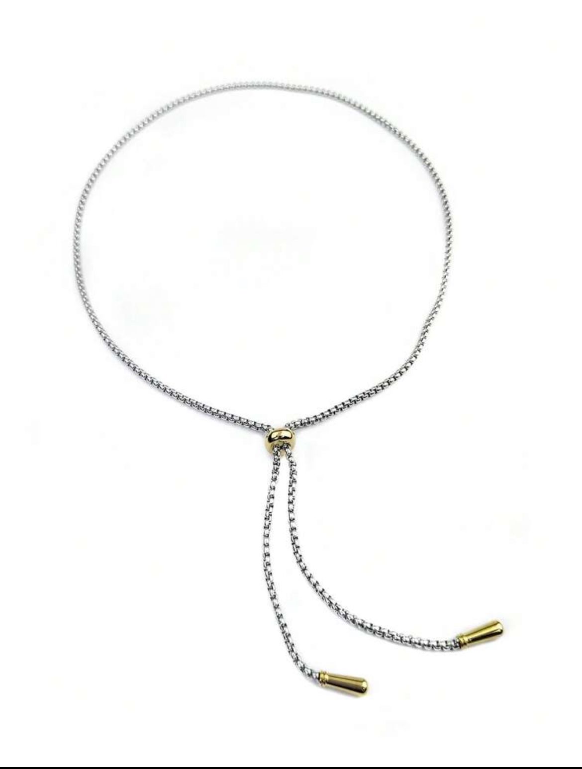 Tassel Teardrop Necklace _0