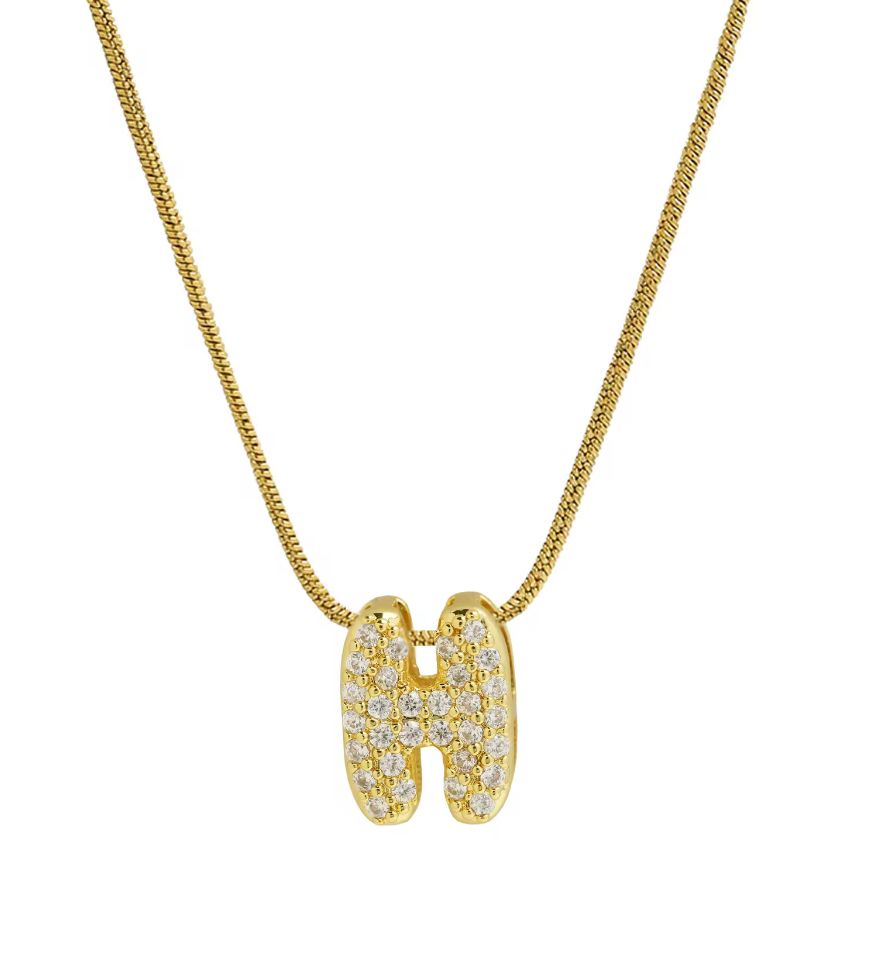 Initial Necklace (Gold)_13