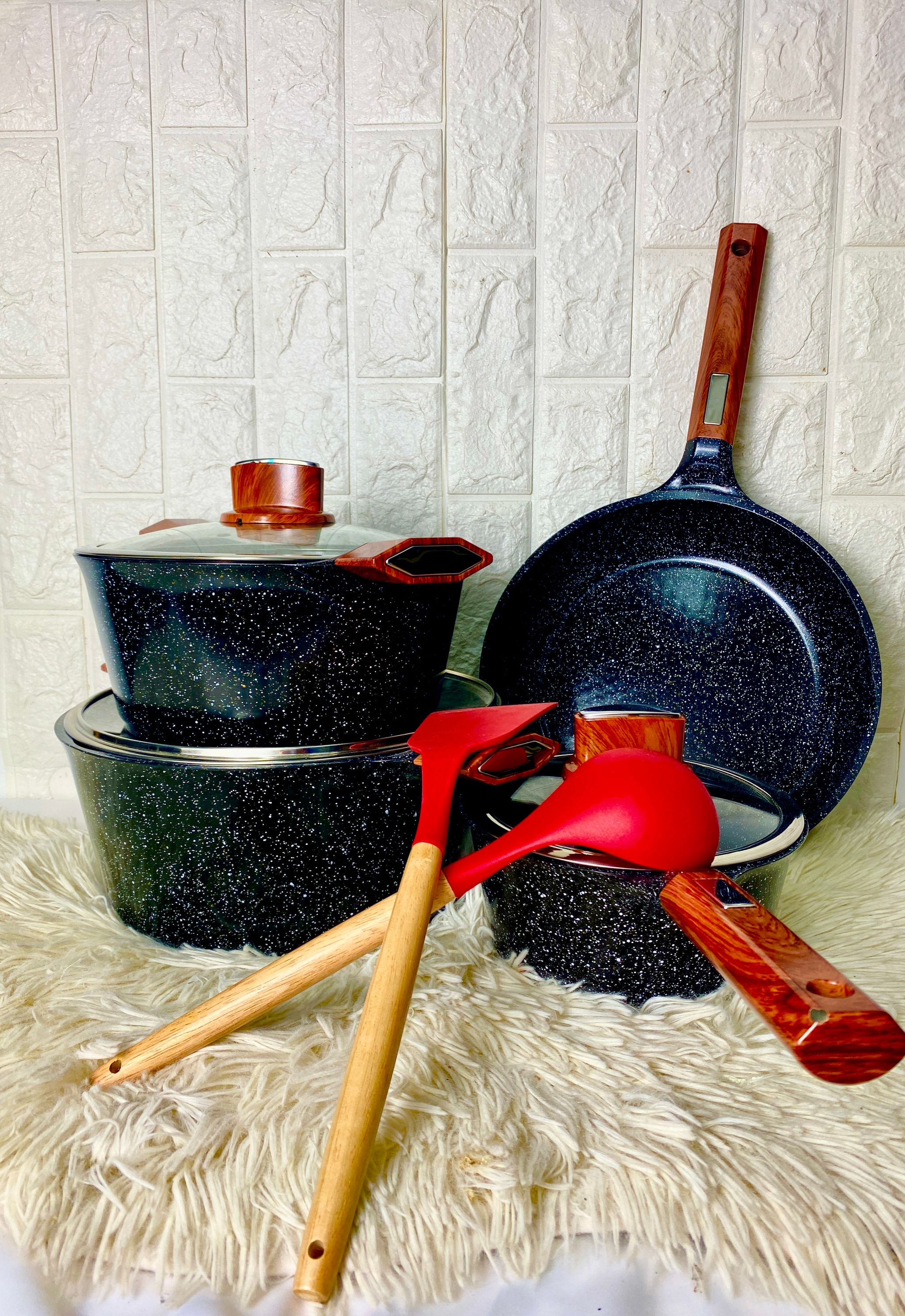 BMN 9PCS GRANITE COOLWARE SET_1