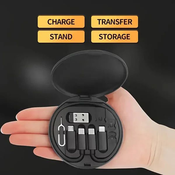 60Watt 5-in-1 Mini Fast Charging USB Cable Set (10006130)_3