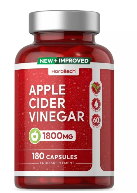 Apple Cider Vinegar 1800 mg | 180 Capsules_0