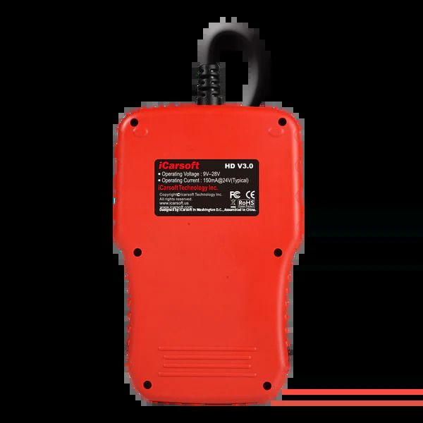 iCarsoft HD V3.0 for Heavy Duty Diagnostic Tool (50000644)_4