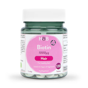 Holland & Barrett Biotin 1000ug 120 Tablets_0