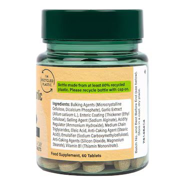 Holland & Barrett Enteric Coated Odourless Garlic 1000mg 60 Tablets_1