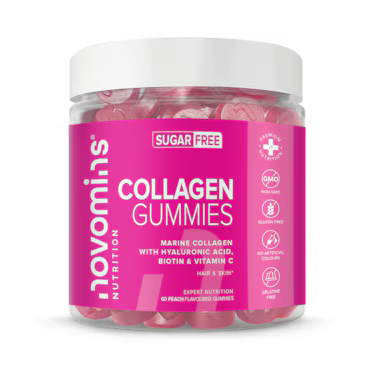 Novomins Collagen Sugar-Free Peach-Flavoured 60 Gummies_0