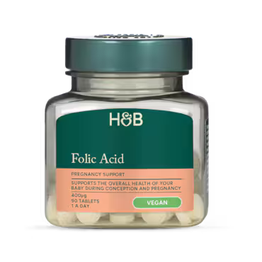 Holland & Barrett Folic Acid 400ug 90 Tablets_0
