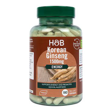 Holland & Barrett Korean Ginseng 180 Capsules_0