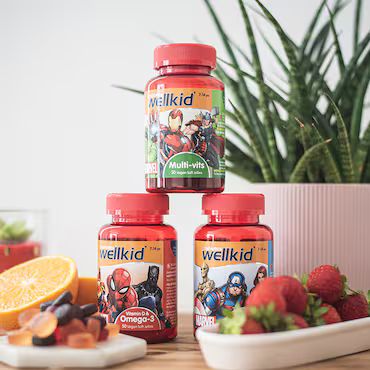 Vitabiotics Wellkid Marvel Vitamin D 7-14 years 50 Vegan Soft Jellies_3