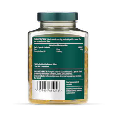 Holland & Barrett Cold Pressed Pumpkin Seed Oil 1000mg 90 Capsules_2