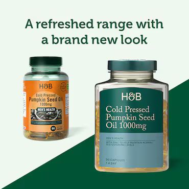 Holland & Barrett Cold Pressed Pumpkin Seed Oil 1000mg 90 Capsules_3