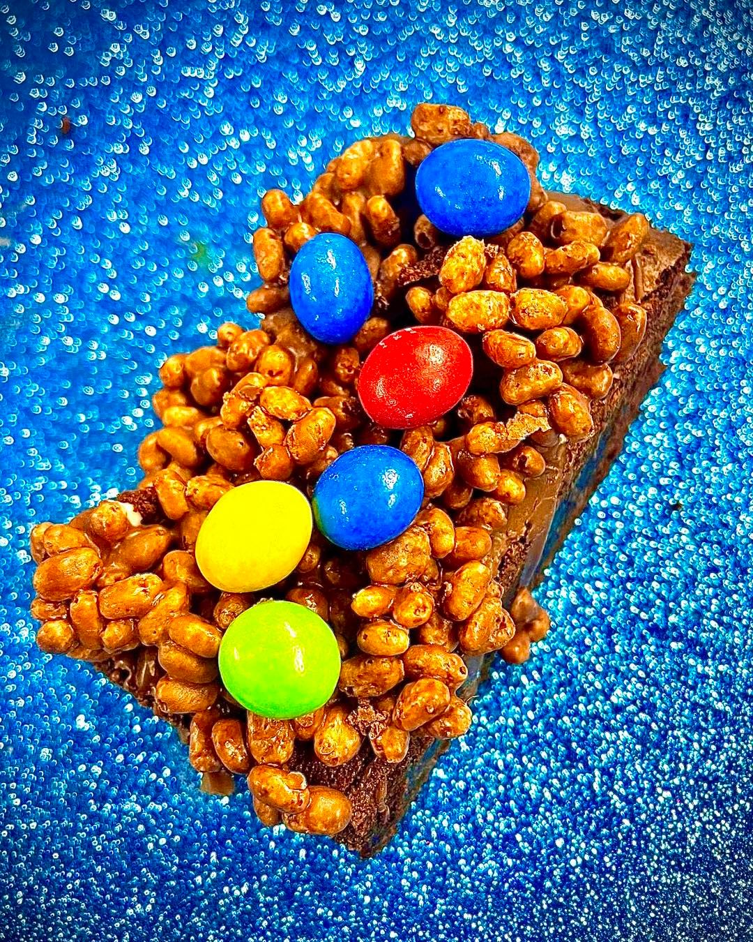 Krispie M and M Brownie_0