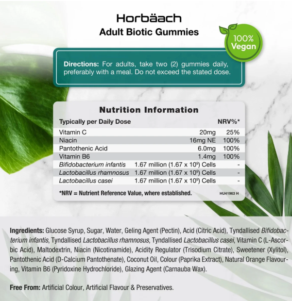 Biotics for Adults | 60 Gummies_1