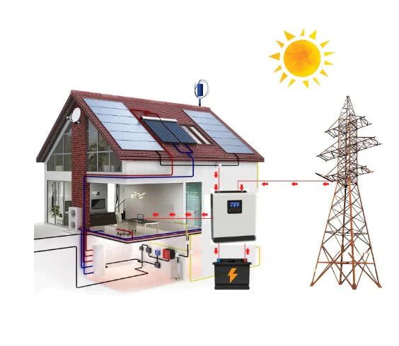 SUN 6.2KW Grid Tied 48v Pure Sine Wave Hybrid Solar Inverter (10006222)_8