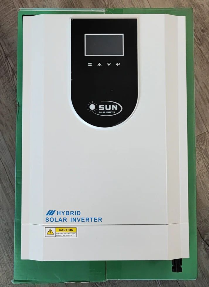 SUN 6.2KW Grid Tied 48v Pure Sine Wave Hybrid Solar Inverter (10006222)_0