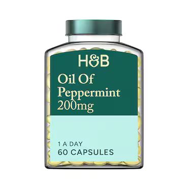 Holland & Barrett Oil of Peppermint 200mg 60 Capsules_0