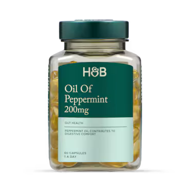 Holland & Barrett Oil of Peppermint 200mg 60 Capsules_1