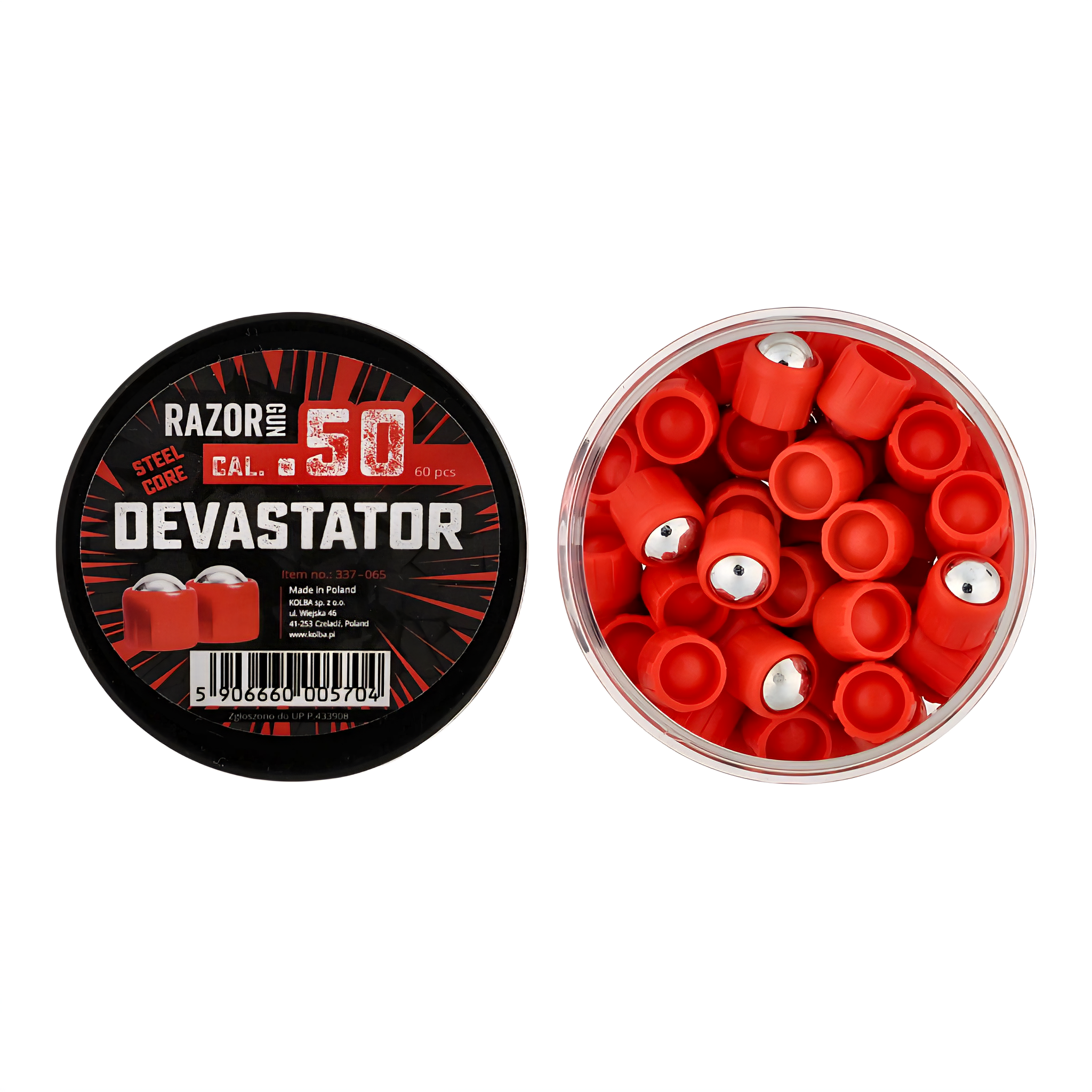 Billes acier Razor Gun Devastator Cal .50 (x60)_1