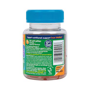 Vitabiotics Wellkid Peppa Pig Omega 3 Orange Flavour 30 Jellies_1