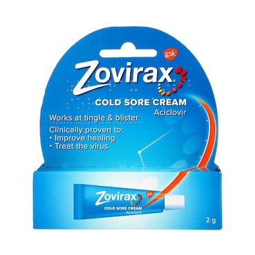 Zovirax Cold Sore Cream 2g_0