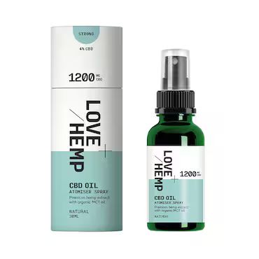 Love Hemp 1200mg CBD Spray Natural 30ml_0