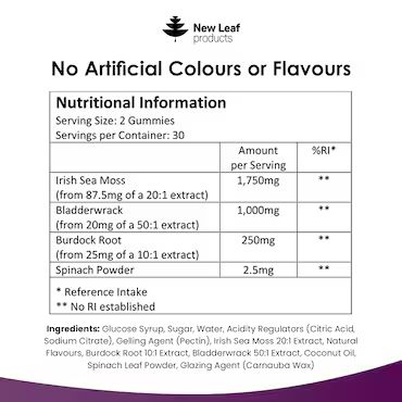 New Leaf Products Sea Moss 60 Gummies_1