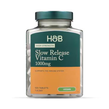 Holland & Barrett Vitamin C High Strength Slow Release 1000mg 120 Tablets_0