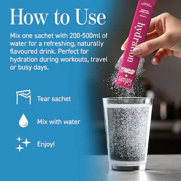 Coleen Rooney Hydration Electrolyte Very Berry Flavour 14 X 7g Sachets_3